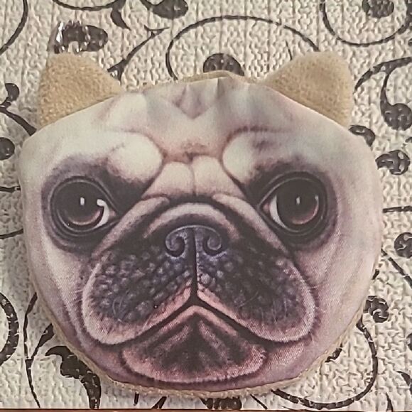 Pug Face Coin Purse - Picture 1 of 5